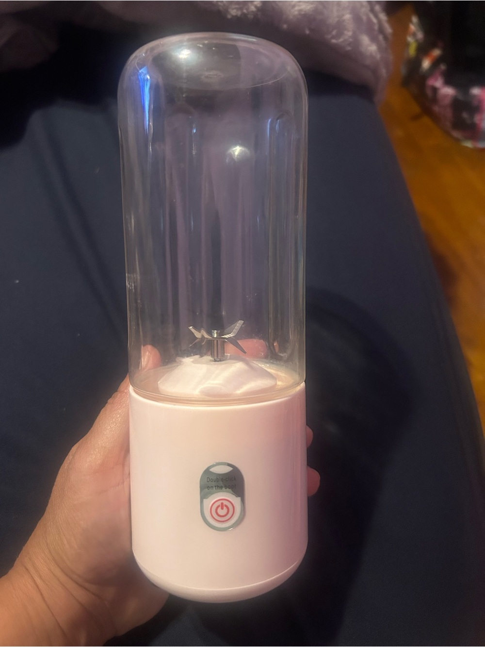 Portable Pink Personal Blender